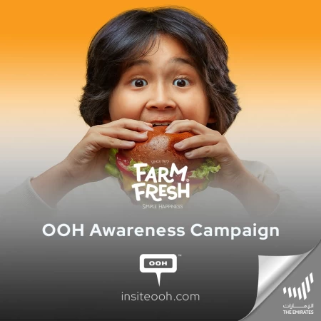 Farm Fresh Appreciates Simple Everyday Happiness in a New Colorful OOH Campaign!
