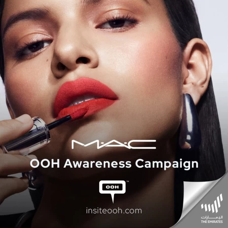 MAC Cosmetics Glams Up Dubai’s Digital Screens For Their Irresistible “Locked Kiss Ink”!