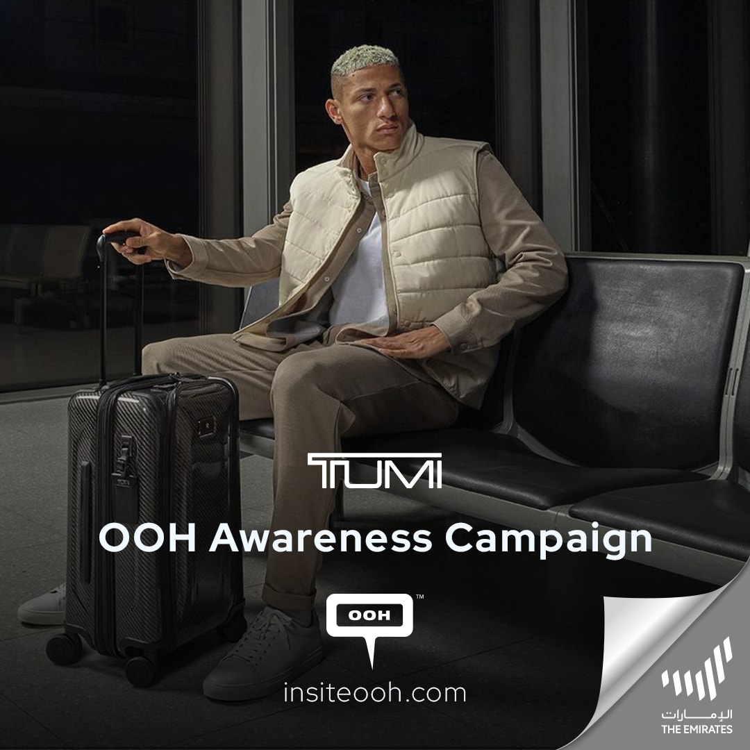 “Unpack Tomorrow” With TUMI’s Latest OOH Ad in Dubai, Starring Mega Footballer Richarlison!
