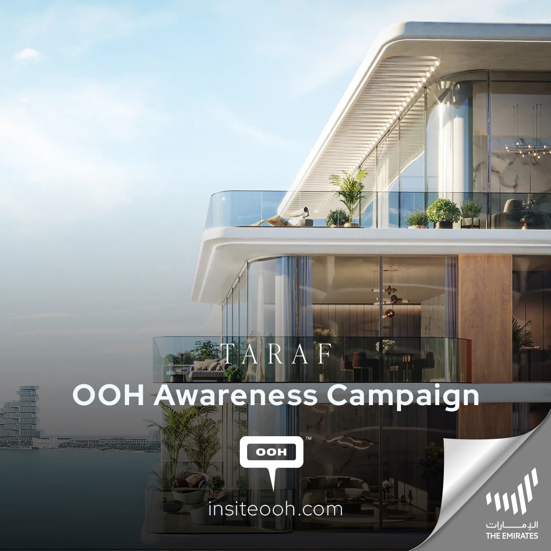 Yas Holding’s Taraf in Dubai’s OOH Display to the Launch of New Landmark ‘Luce’