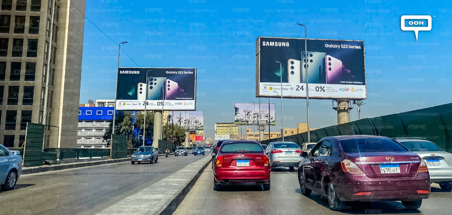 The S23 Series is Now in Greater Cairo! Samsung Egypt Advertises Galaxy S23 Via OOH and DOOH