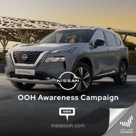 Nissan Strikes Again on Dubai’s OOH with an Out-Of-This-World Creative Concept Campaign of the X-Trail 2023