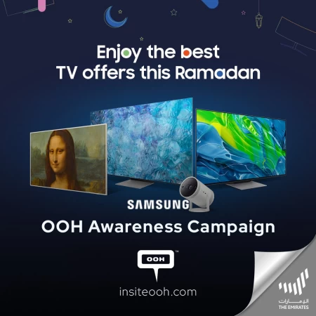 Nowhere better than Samsung! Samsung Decorates Dubai’s Billboards Marketing their Website.