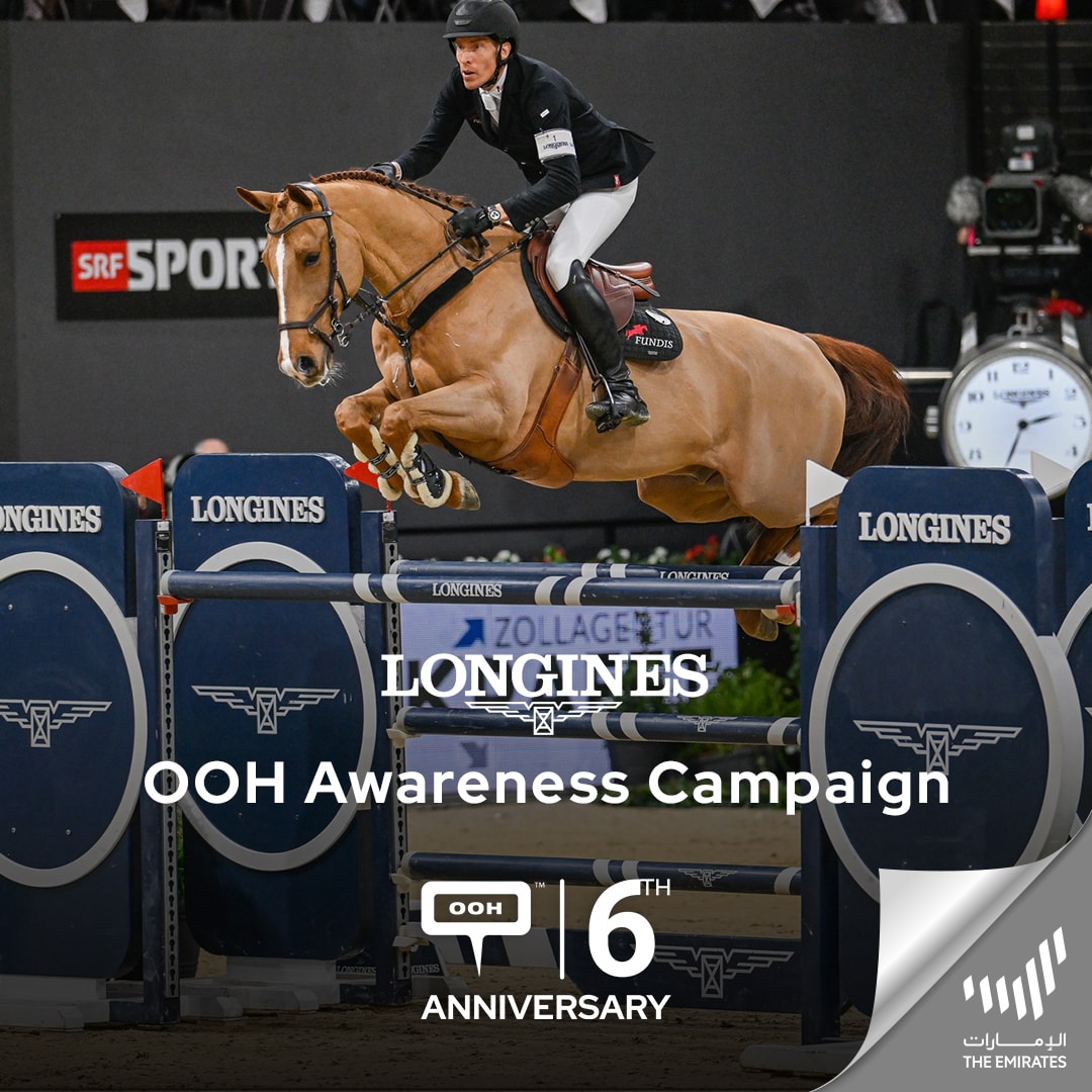 “Watch” Out: Longines is Again The Official Timekeeper for Dubai World Cup, Seen on OOH!