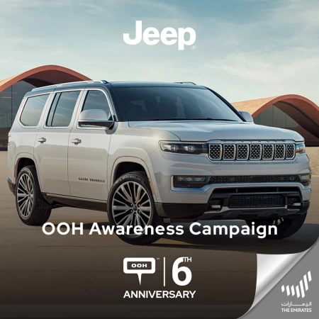 The Premium Grand Wagoneer is Here! The All-New Jeep Fills Dubai and Sharjah’s OOH
