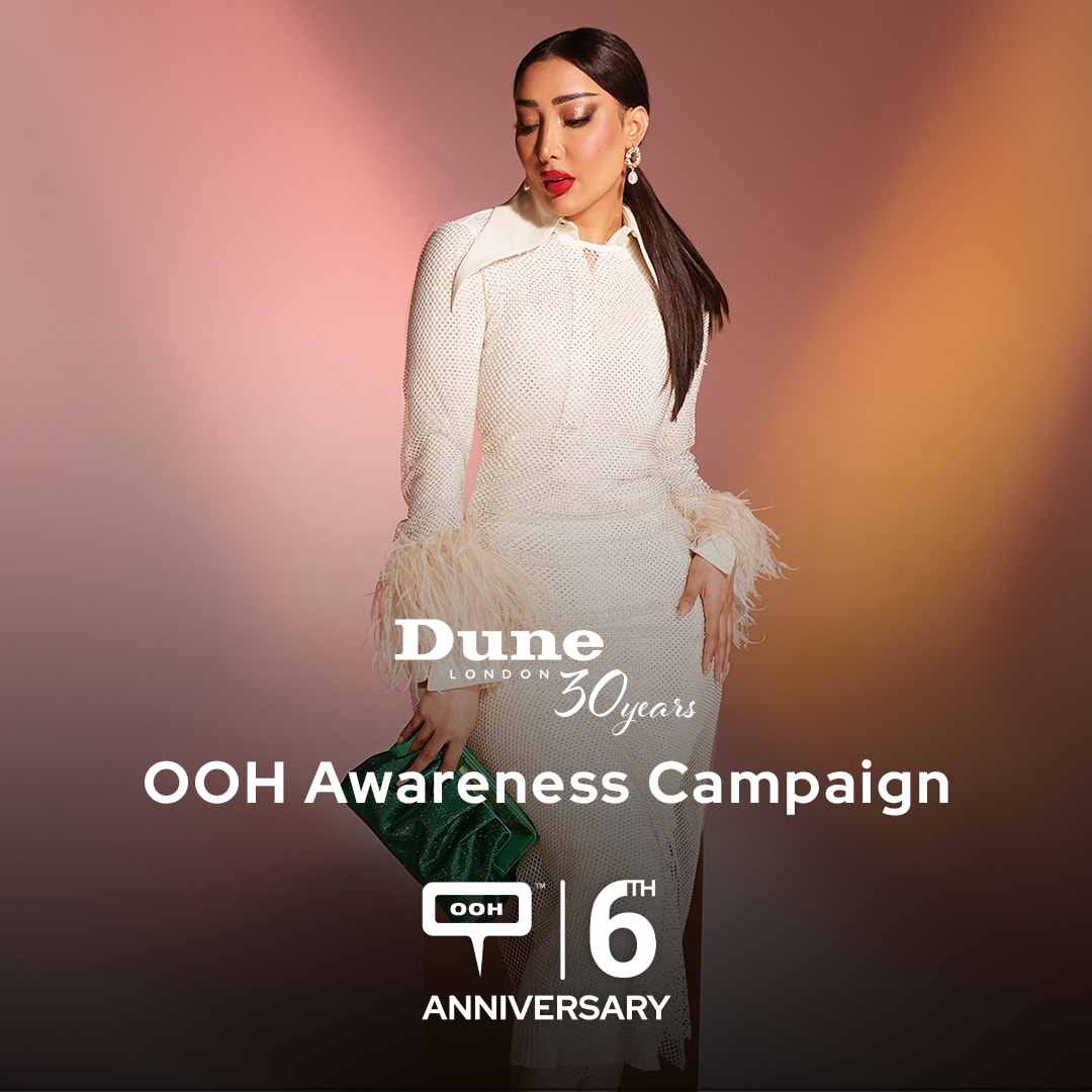 Dune London Blooms Dubai’s Out-of-Home Media Arena Featuring Reem Alswaidi!