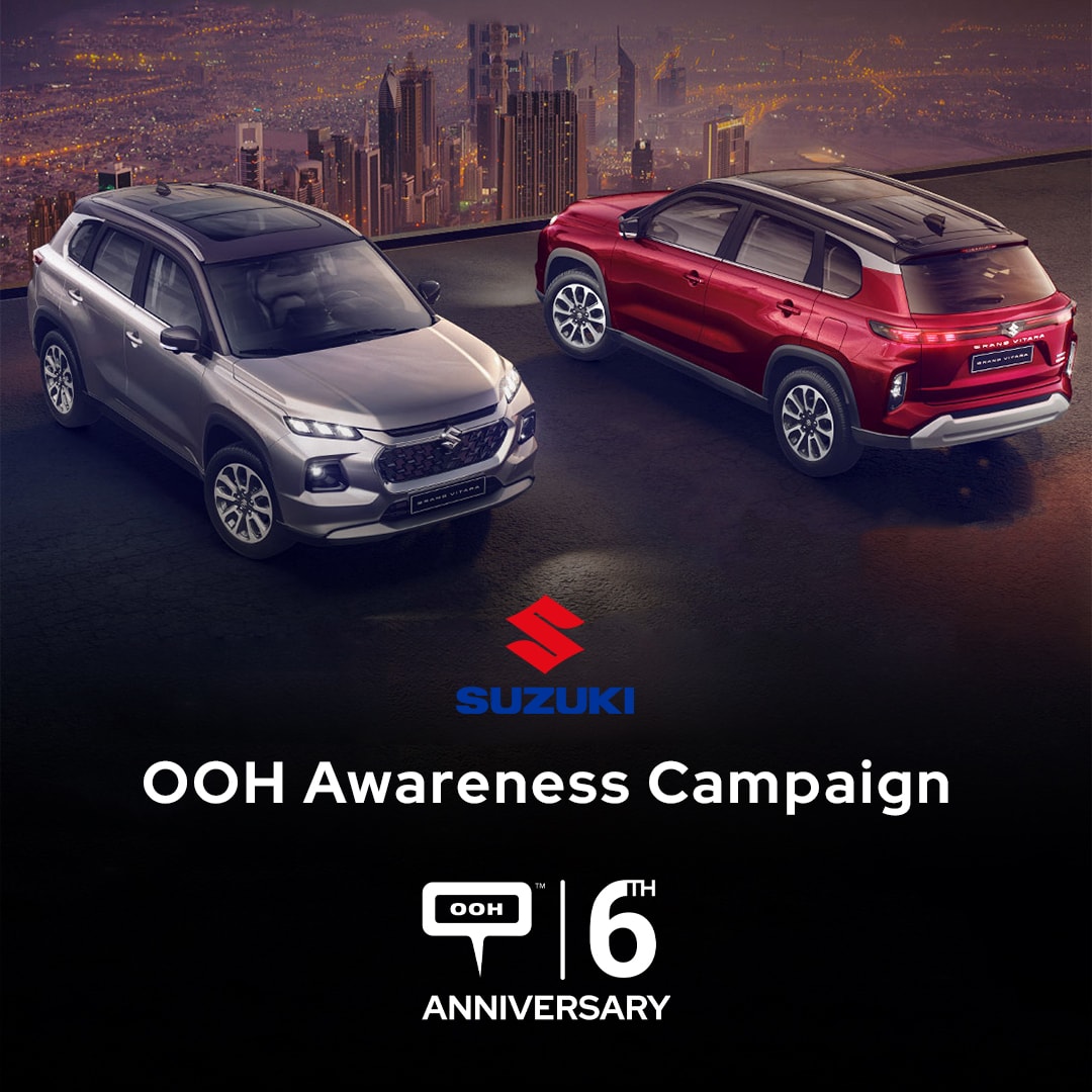 Revving up the Streets: Suzuki's Legendary Grand Vitara Returns with an Epic OOH Campaign!