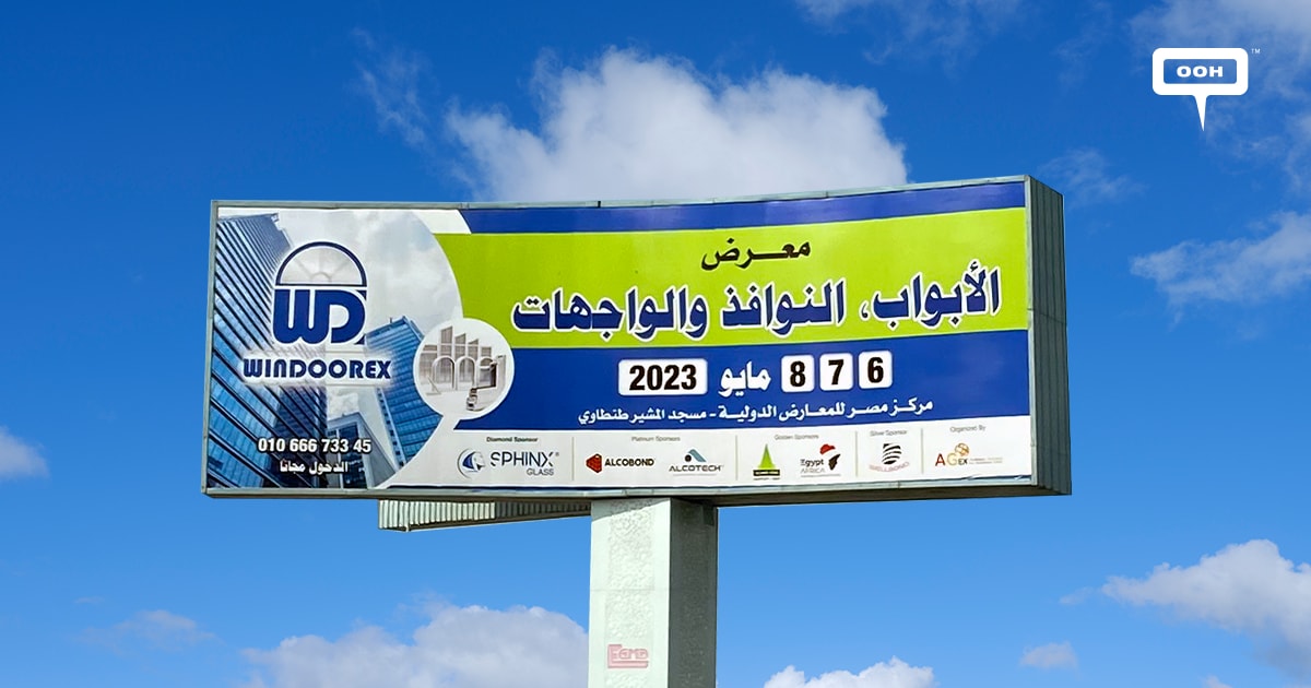 WinDoorEx Unveils an Outdoor Ad Campaign in Cairo, Creating a Buzz