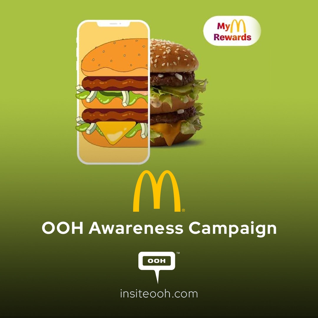 Score Big with McDonald's “My M Rewards” Program and App on The UAE’s Billboards