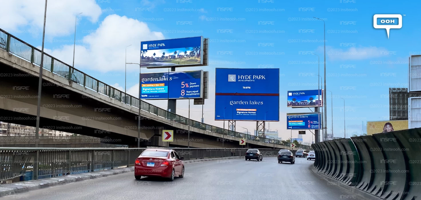 Hyde Park Developments Launches Garden Lakes Compound in Cairo with Elegant OOH Campaign