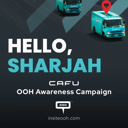 Sharjah's Latest OOH Campain Introduces Cafu: Convenient Fuel Delivery at Your Fingertips