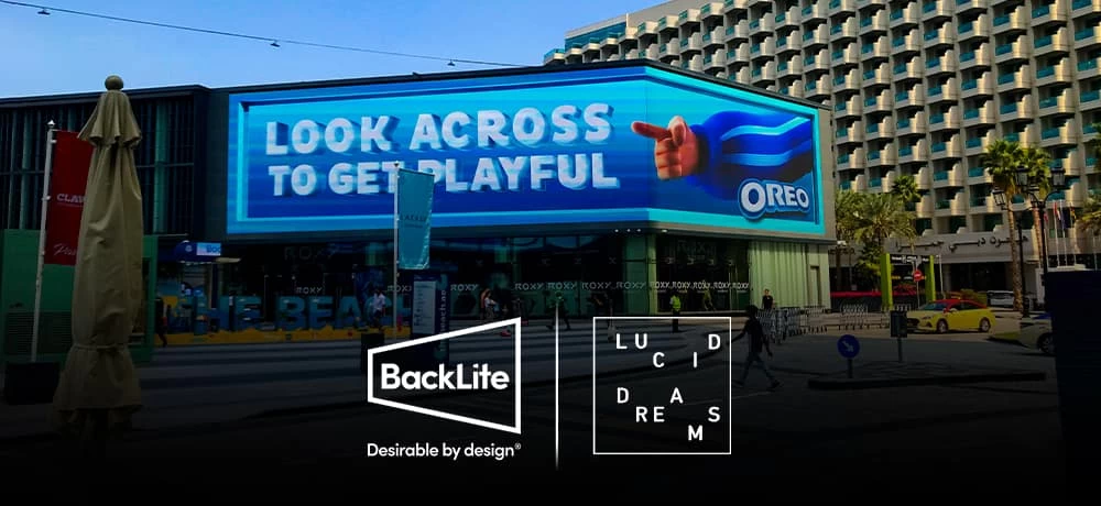 Oreo's Groundbreaking Naked-Eye 3D DOOH Campaign Sets the Standard for Innovation in Early 2023