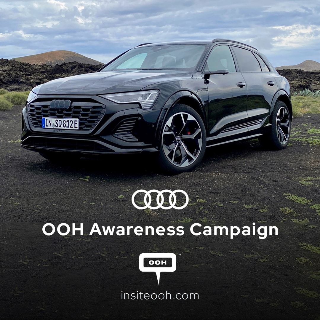 Audi Al-Nabooda Launches OOH Campaign in Dubai to Showcase Fully-Electric Q8 e-tron Models