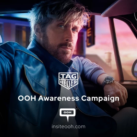Rev Up Your Life with Tag Heuer's Latest OOH Campaign featuring Ryan Gosling in the UAE