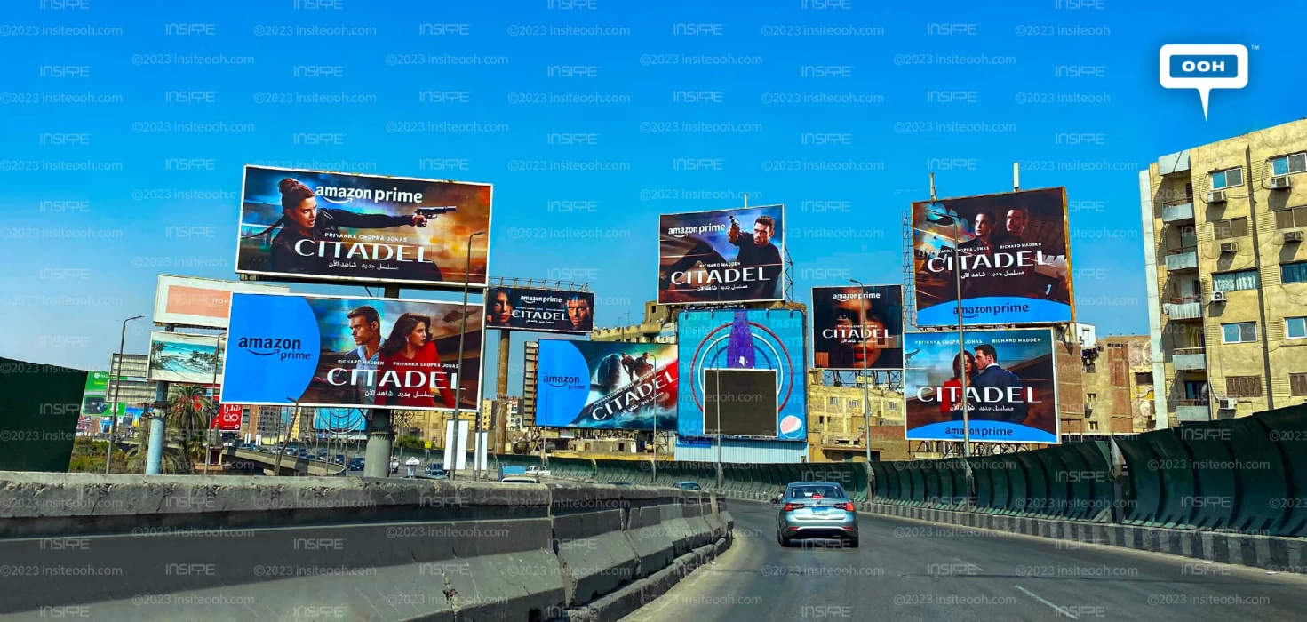 Amazon Prime’s Citadel Launches a Global Campaign on Cairo Out-Of-Home Billboards