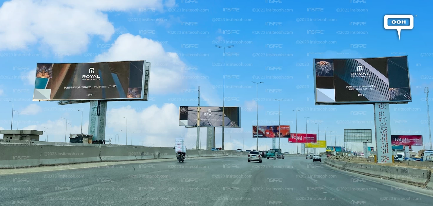 Royal Developments Makes a Statement with Eye-Catching OOH Branding Campaign in Cairo