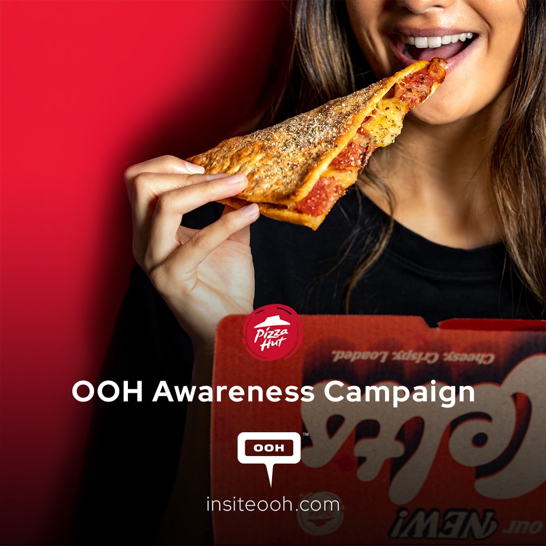 Pizza Hut's New Melts Take Over Dubai and Sharjah With A Mouth-Watering Outdoor Campaign