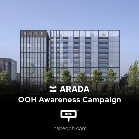 Discover Rove Home Aljada: Announced on Arada's Digital Out-of-Home Campaign In Dubai
