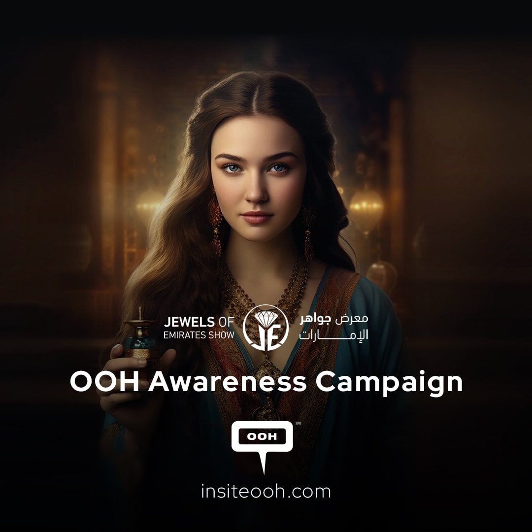 Top Jewelry at Jewels of Emirates Show, Announced on Dubai and Sharjah Out-of-Home