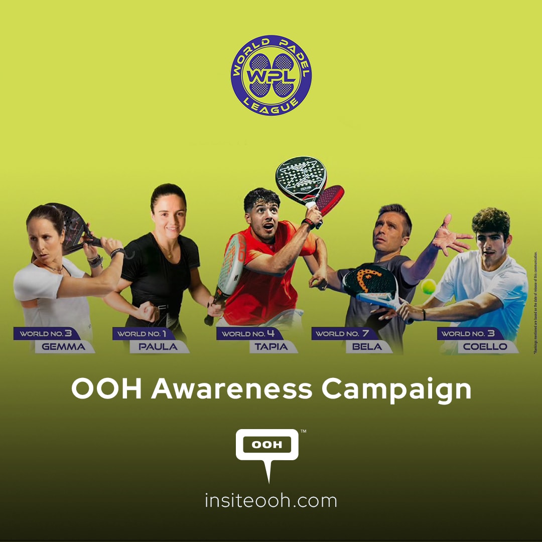 Get Set to Smash and Score - Dubai Calendar Presents the World Padel League on UAE’s DOOH!