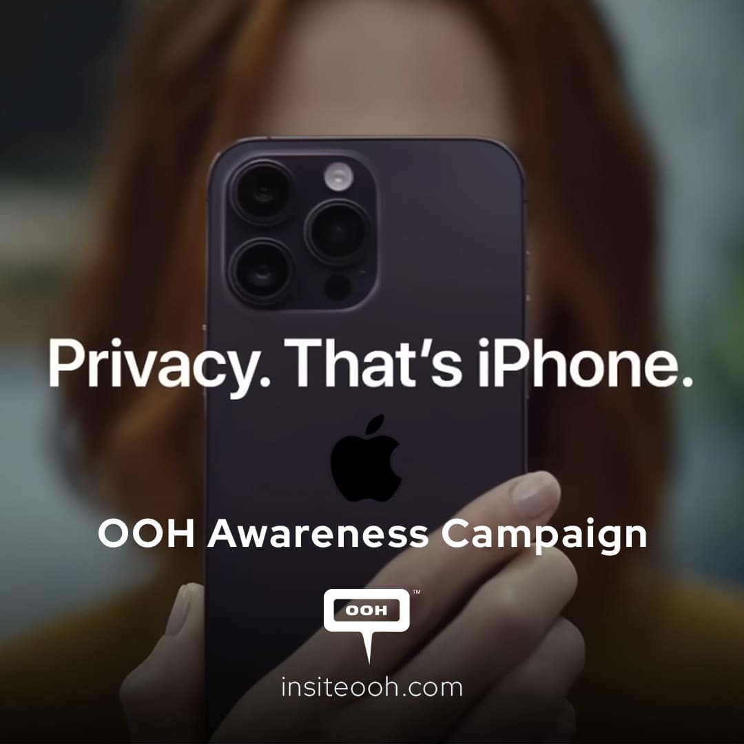 Out-of-Home Campaign by iphone And du Launched in Dubai, "Privacy. That's iPhone."