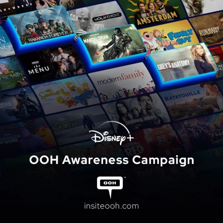 Disney+ Launches Outdoor Campaign in Dubai to Boost App Downloads and Subscriptions