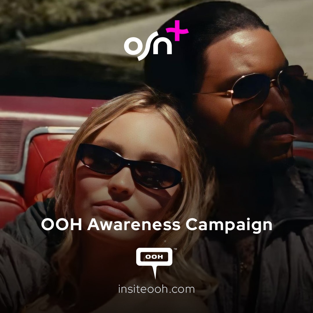 Get Ready for HBO Original: The Idol on OSN+, Announced by DOOH Campaign in Dubai