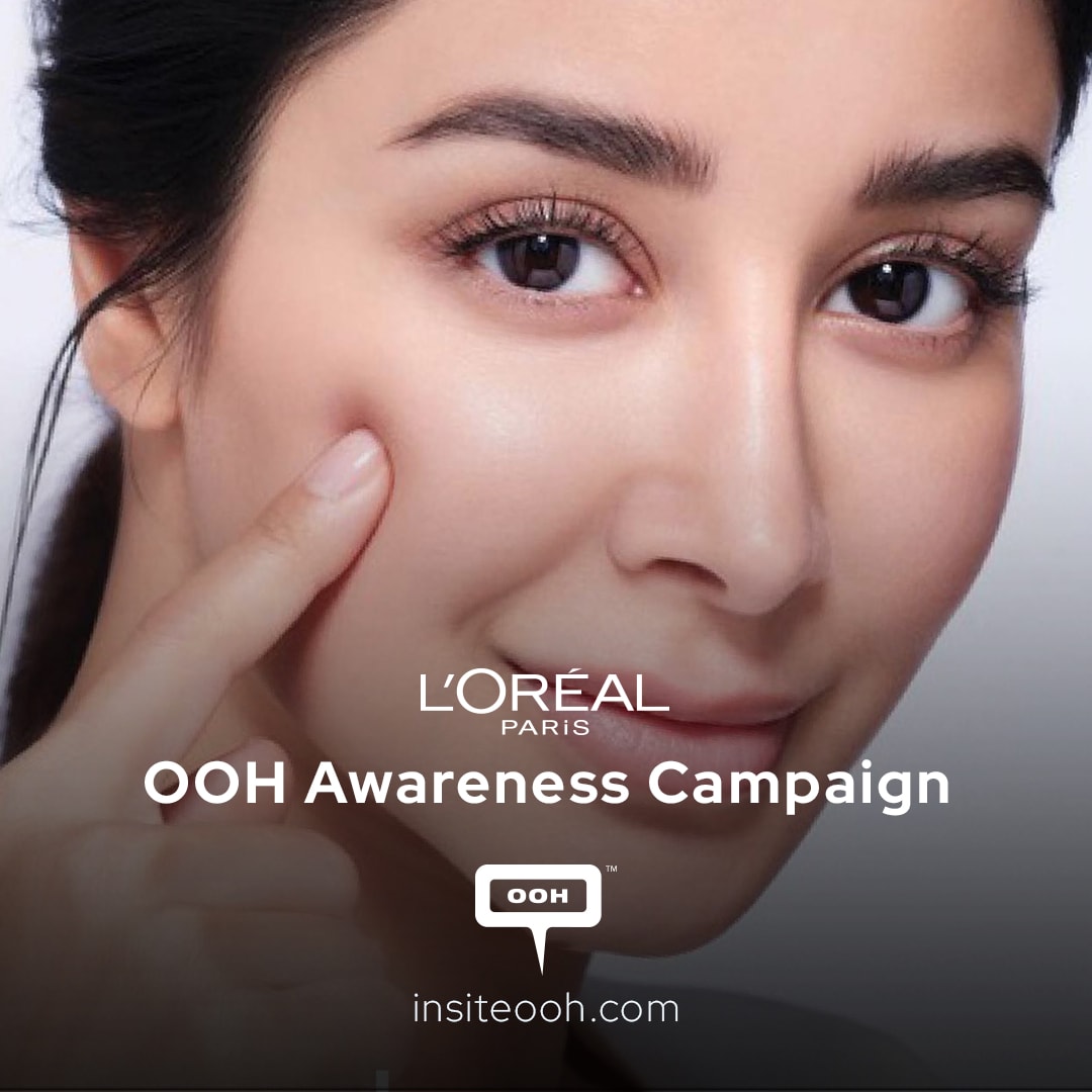 It’s Evidence-Based Beauty! L'Oréal & Aseel Omran Harness Science on a Die-Cut OOH in Dubai