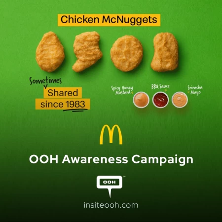 McDonald's Launches Sharing OOH Campaign in the UAE, Taking Over Dubai and Sharjah