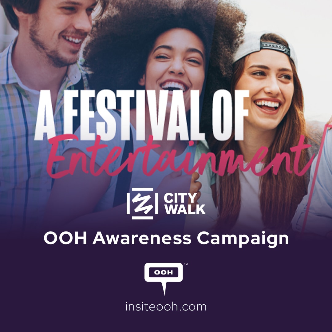 Explore Vibes Full of Life at City Walk’s City Vibes, Advertised on Dubai’s DOOH