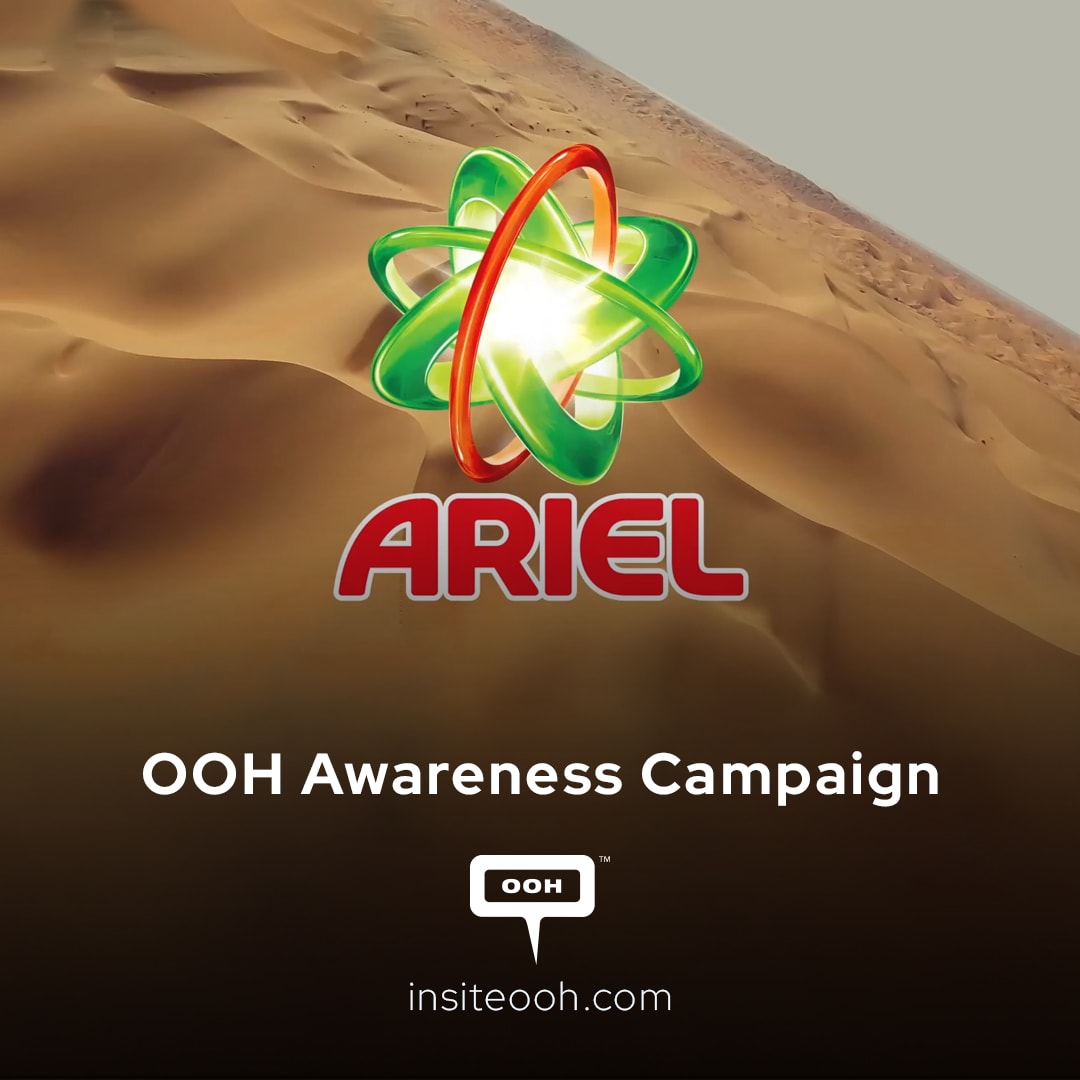 Ariel's Impressive Out-of-Home Campaign in Dubai, A Fresh Take on Outdoor Advertising