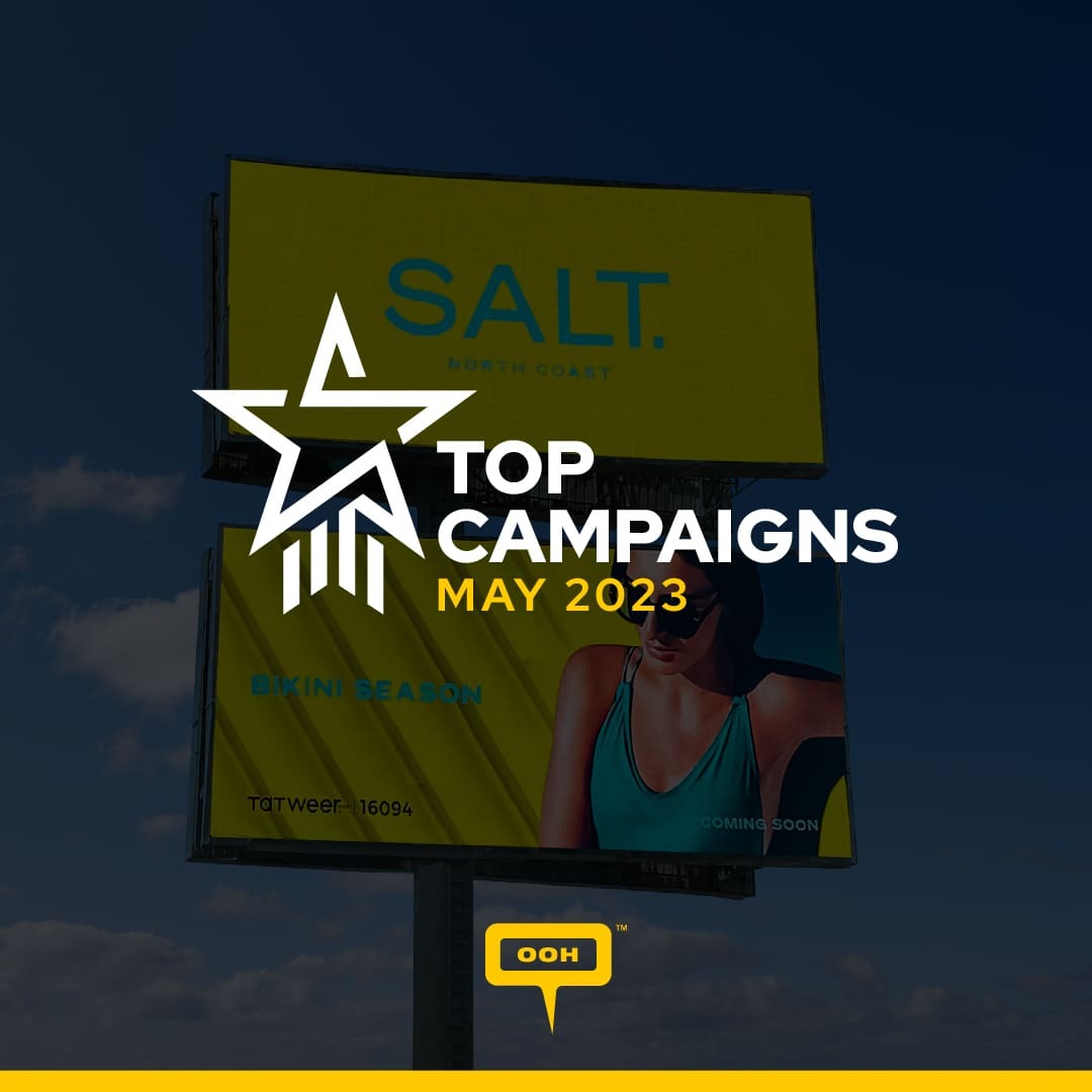 Real Estate Aptly Won in the May’s Top Campaigns Race, the Industry Has the Lion’s OOH Share