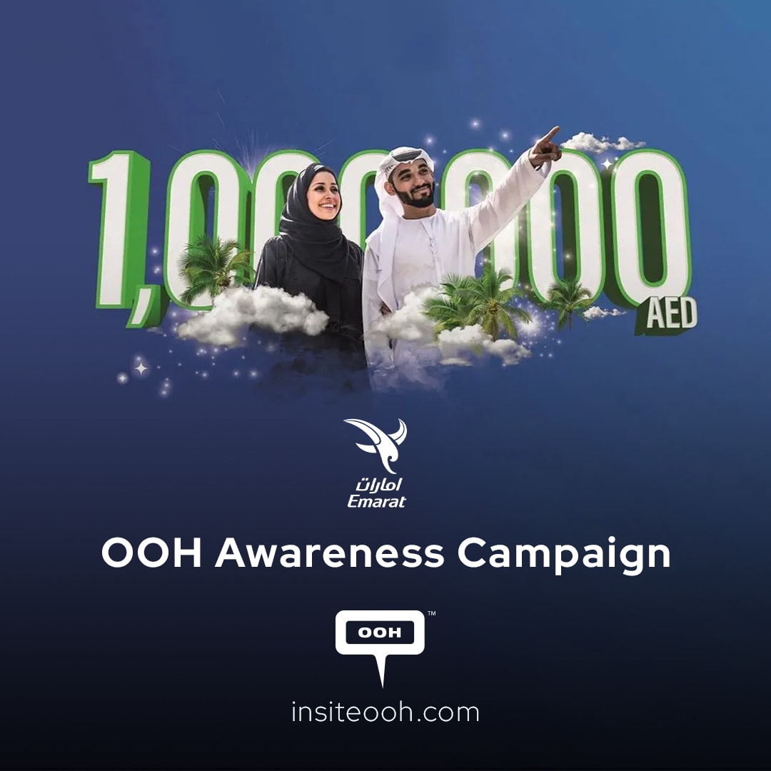 Win Big with Emarat's DOOH Campaign in Dubai and Buy Your 1,000,000 AED Dream Home
