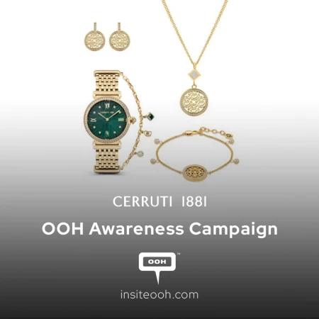 Cerruti 1881's Stunning Out-of-Home Campaign to Showcase Iconic Branding in the UAE