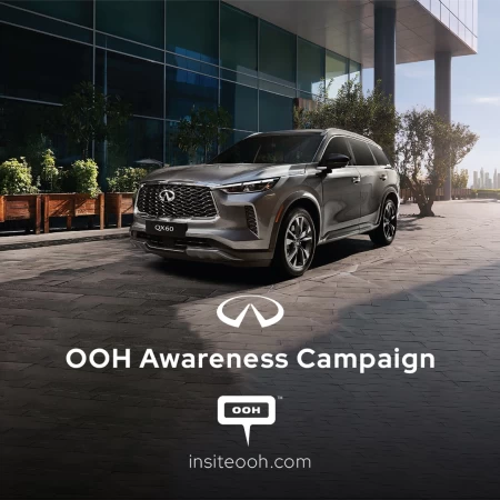 AW Rostamani's OOH Campaign Announces 5 Years Service with Infiniti QX60