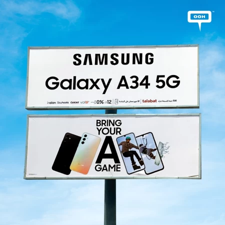 Samsung New OOH Introduces Galaxy A34 5G Embracing Minimalism with Unmatched Offers