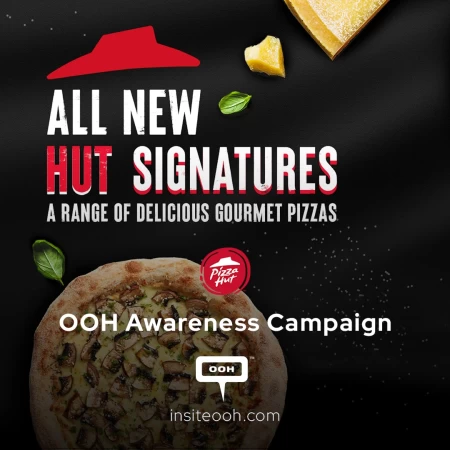 Pizza Hut's Signature Pizzas Make Dubai and Sharjah Salivate in Latest OOH Campaign