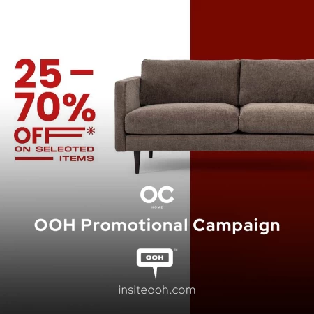 OC Home's Spectacular Sale on UAE’s DOOH, A Promotion You Cannot Miss