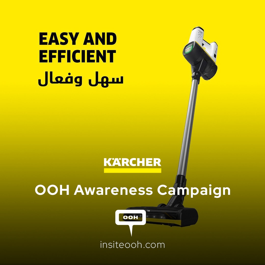 Kärcher's Vacuum Cleaners Take Center Stage in New Dubai Ad Campaign