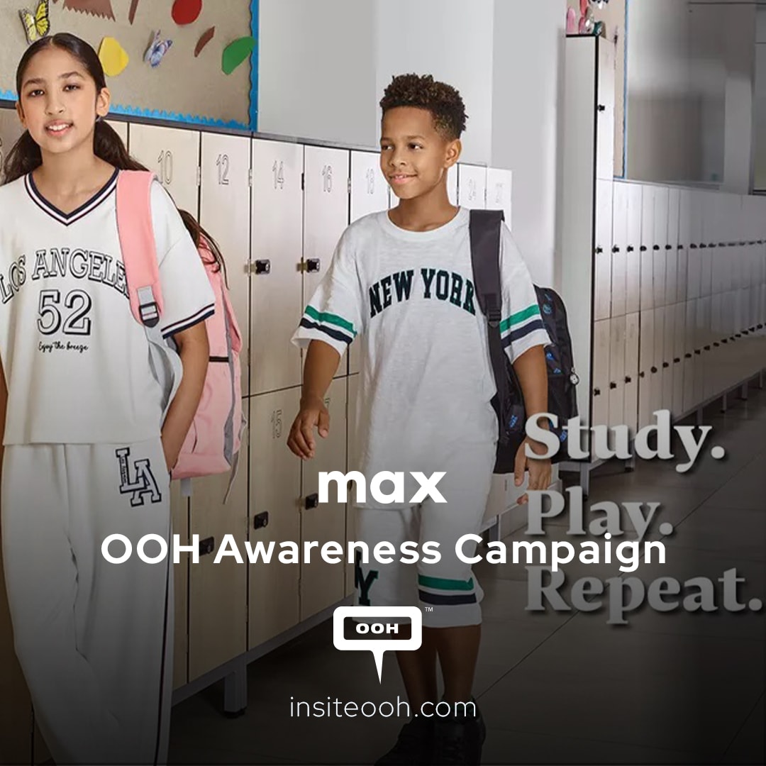 Max Fashion is Bringing Style with Back to School OOH Campaign in Dubai