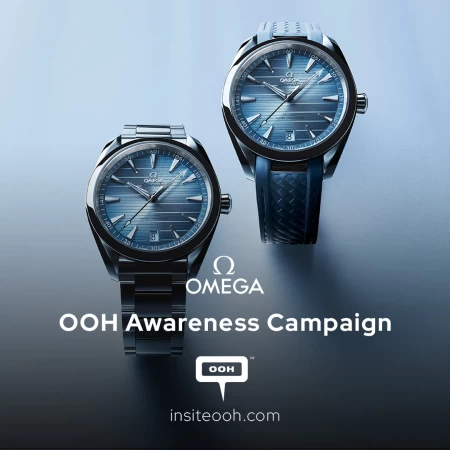 Omega Seamaster Promotes Precision, The Watch Mounted Dubai's Hoardings