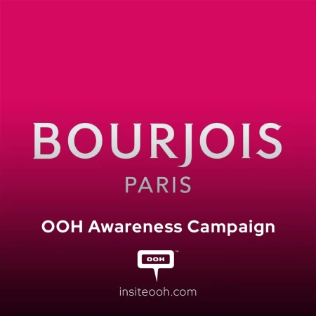 Deema Al Asadi Joins Bourjois Paris in a Spectacular OOH Campaign Celebrating 160 Years of Beauty