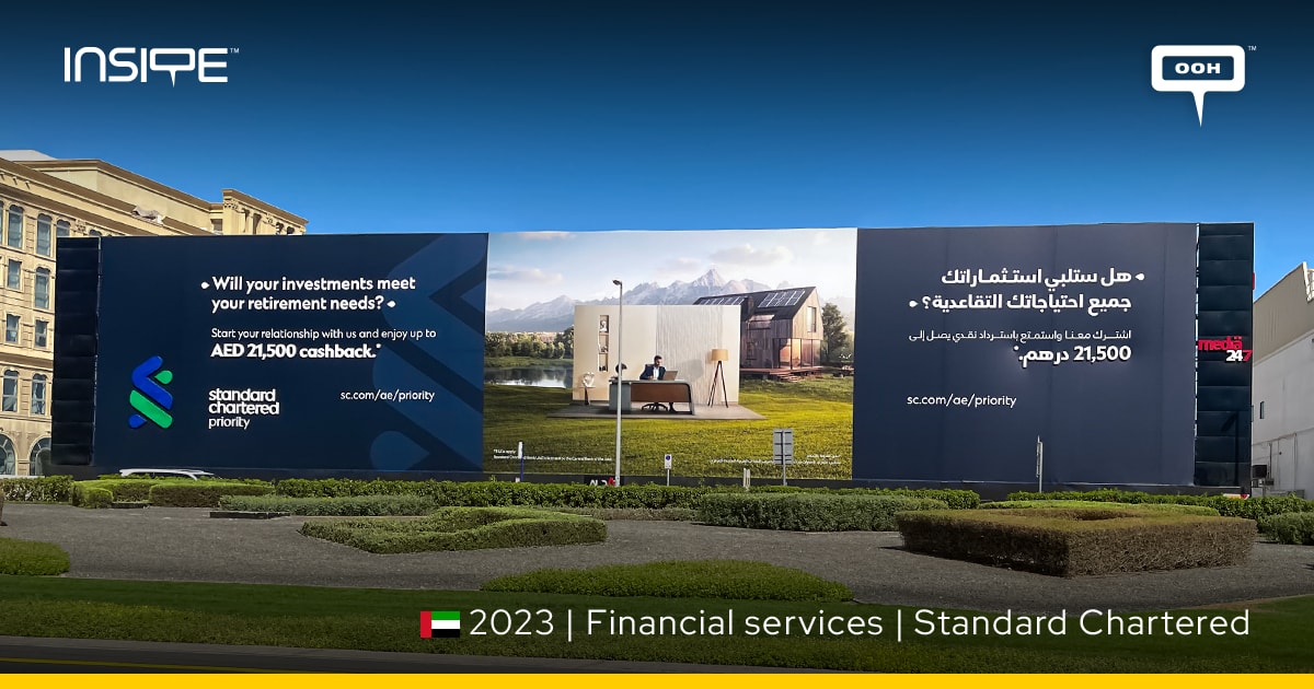 Standard Chartered’s OOH in Dubai, Where Your Investment Meets