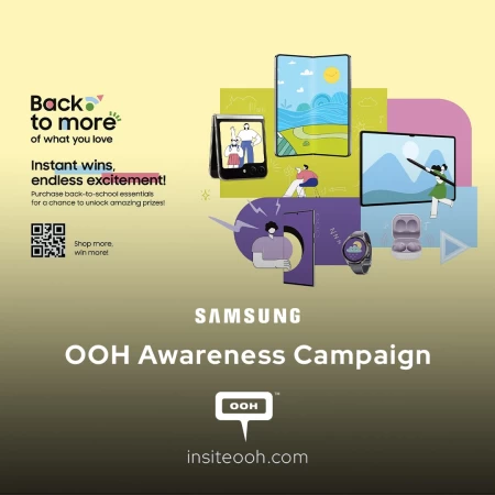 Samsung's Back-to-More's OOH Campaign in Dubai, Unlock Prizes and Transform Your Home