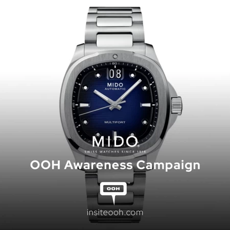 MIDO Watches: New Visions Transcend Trends Now on Digital OOH in Dubai