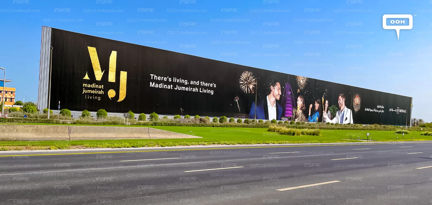 Living Has a Different Meaning Now! Madinat Jumeirah Living Shows on UAE Billboards