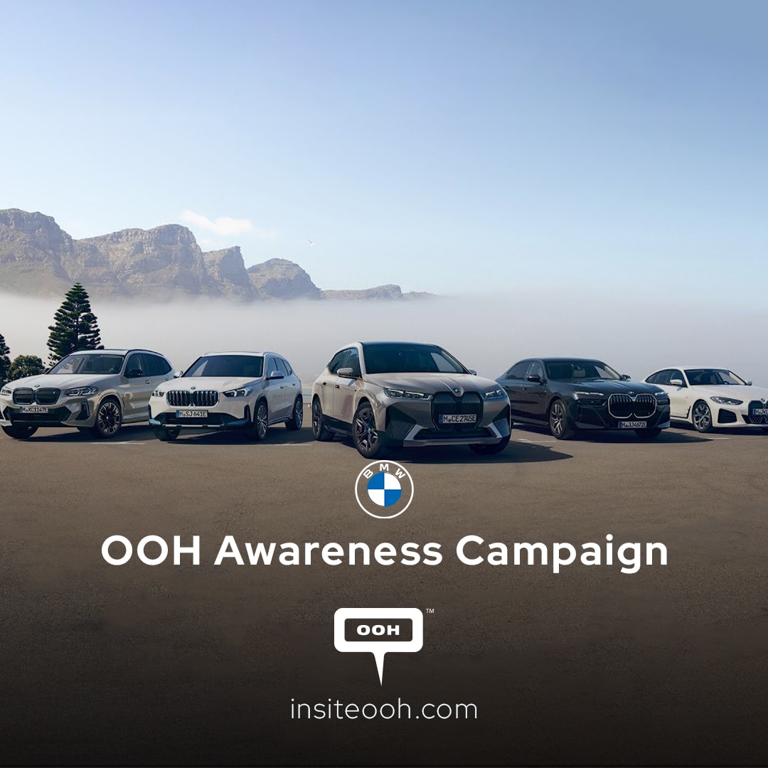 BMW's New Dubai's OOH Campaign Is Here Electrifying the Future of Driving