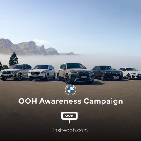 BMW's New Dubai's OOH Campaign Is Here Electrifying the Future of Driving