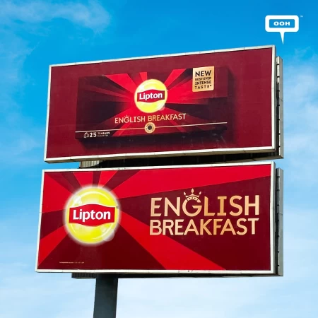 It’s Tea Time! Lipton’s English Breakfast With New Intense Taste on Out-of-Home Campaign