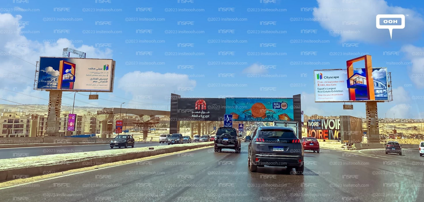 Step Into the Largest Real Estate Expo in Egypt, Cityscape's Creative OOH Says it All